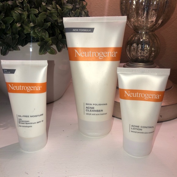 Neutrogena Other - Neutrogena Acne Cleanser, Lotion & Moisturizer